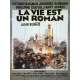 LIFE IS A BED OF ROSES Movie Poster Bilal 47x63 in.  - 1983 - Alain Resnais, Vittorio Gassman