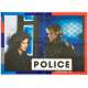 POLICE Affiche de film - 60x80 cm. - 1985 - Gérard Depardieu, Maurice Pialat