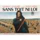 SANS TOIT NI LOI Affiche de film  - 40x60 cm. - 1985 - Sandrine Bonnaire, Agnes Varda