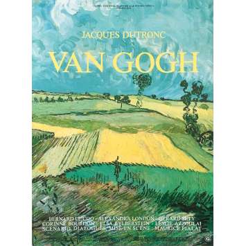 VAN GOGH Original Movie Poster - 15x21 in. - 1991 - Maurice Pialat, Jacques Dutronc