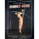 RENDEZ-VOUS Original Movie Poster - 47x63 in. - 1985 - André Téchiné, Juliette Binoche
