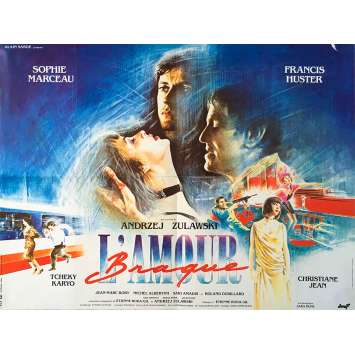 L'AMOUR BRAQUE Original Movie Poster - 23x32 in. - 1985 - Andrzej Zulawski, Sophie Marceau