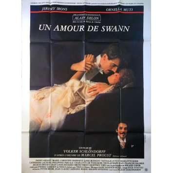 UN AMOUR DE SWANN Affiche de film - 120x160 cm. - 1984 - Jeremy Irons, Volker Schlöndorff