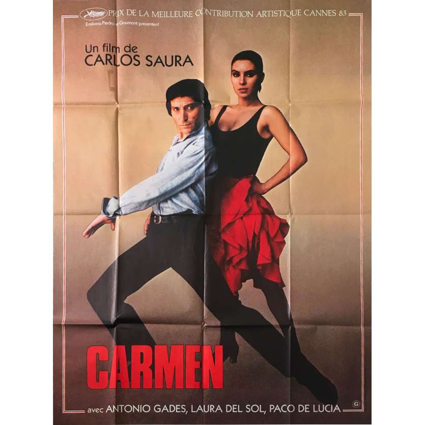 CARMEN Original Movie Poster  - 47x63 in. - 1984 - Francesco Rosi, Julia Migenes