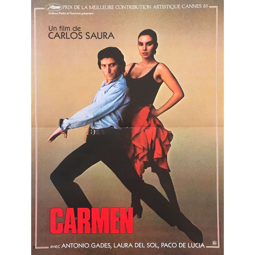 CARMEN Original Movie Poster - 15x21 in. - 1984 - Francesco Rosi, Julia Migenes