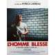 THE WOUNDED MAN Original Movie Poster  - 15x21 in. - 1983 - Patrice Chéreau, Jean-Hugues Anglade