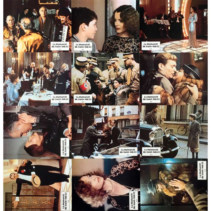 THE PASSERBY Original Lobby Cards x12 - 9x12 in. - 1982 - Jacques Rouffio, Romy Schneider
