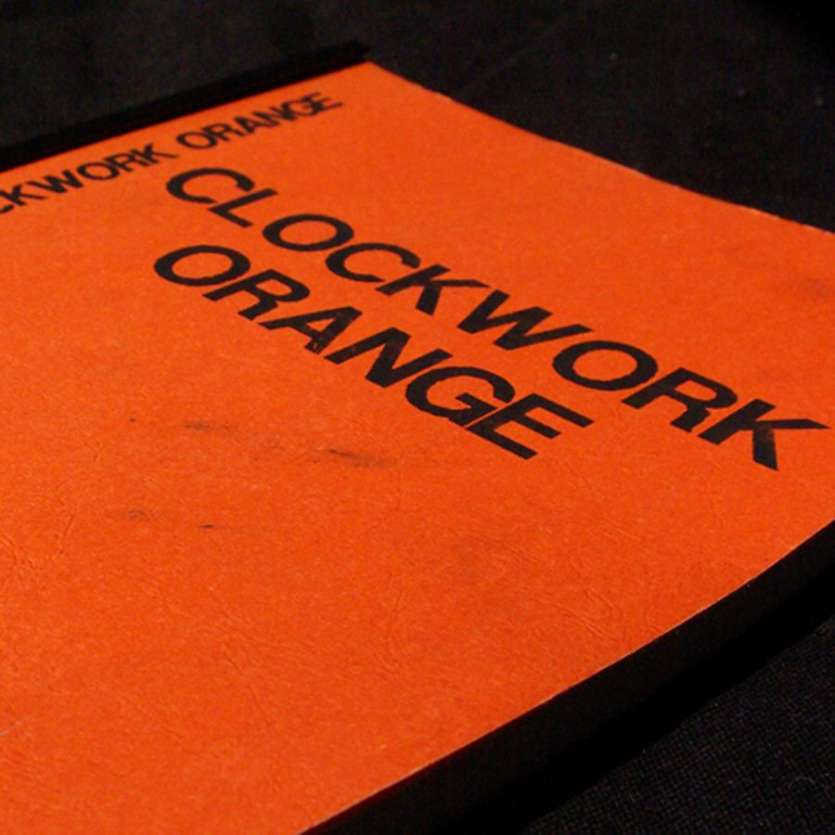 CLOCKWORK ORANGE Stanley Kubrick '72 Vintage Release Script 