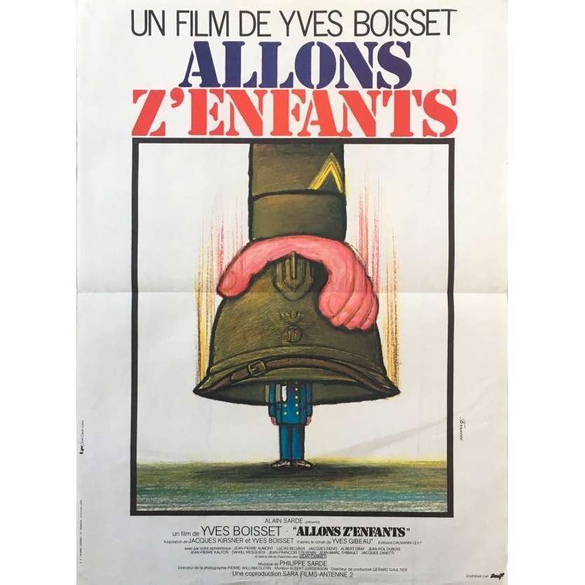 ALLONS Z'ENFANTS Original Movie Poster  - 15x21 in. - 1981 - Yves Boisset, Jean Carmet