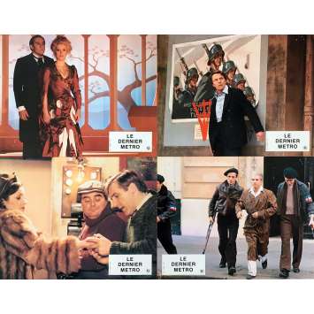 THE LAST METRO Original Lobby Cards x4 - 9x12 in. - 1980 - François Truffaut, Catherine Deneuve THE LAST METRO Original Lobby Cards x4 - 9x12 in. - 1980 - François Truffaut, Catherine Deneuve