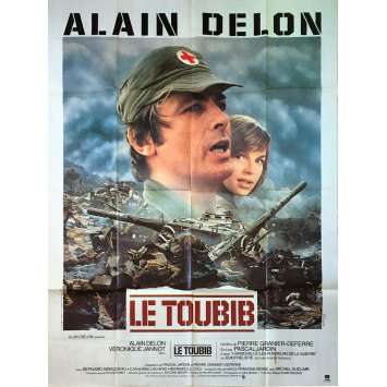 THE MEDIC Original Movie Poster - 47x63 in. - 1979 - Pierre Granier-Deferre, Alain Delon