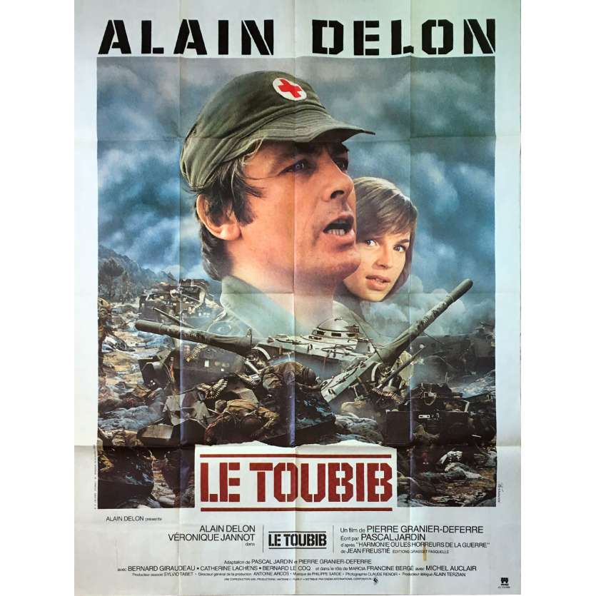 LE TOUBIB Affiche de film - 120x160 cm. - 1979 - Alain Delon, Pierre Granier-Deferre