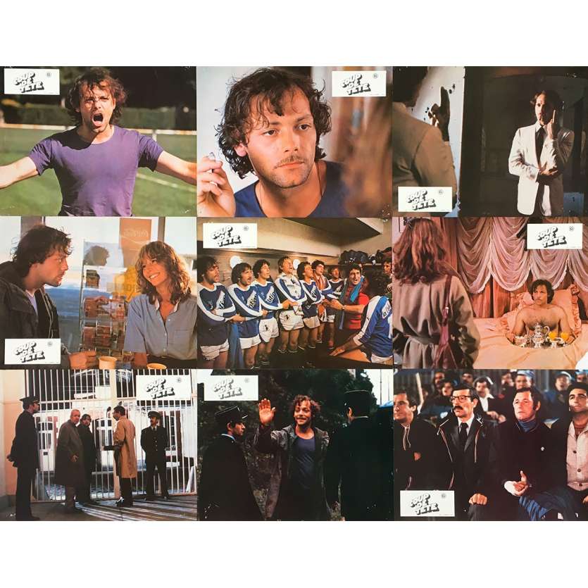 DIRECT HIT Original Lobby Cards x9 - 9x12 in. - 1979 - Jean-Jacques Annaud, Patrick Dewaere