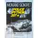 POLICE PYTHON 357 Original Movie Poster  - 47x63 in. - 1976 - Alain Corneau, Yves Montand