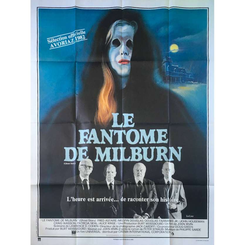 LE FANTOME DE MILBURN Affiche de film - 120x160 cm. - 1981 - Fred Astaire, John Irvin
