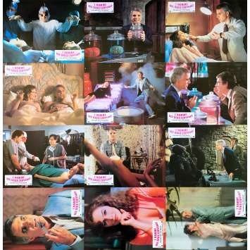 THE MAN WITH TWO BRAINS Original Lobby Cards x12 - 9x12 in. - 1983 - Carl Reiner, Steve Martin