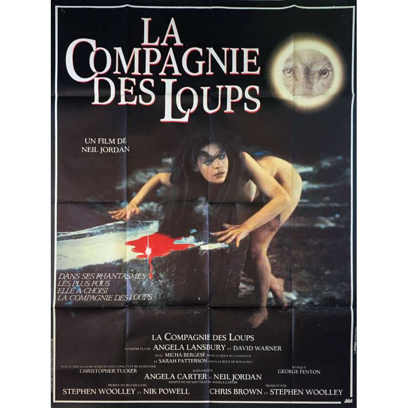 LA COMPAGNIE DES LOUPS Affiche de film  - 120x160 cm. - 1984 - Sarah Patterson, Neil Jordan