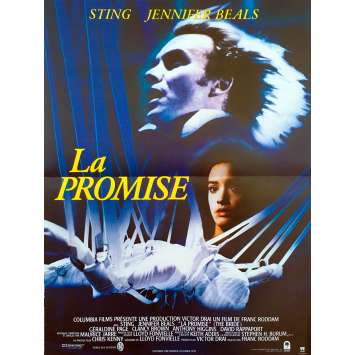 LA PROMISE Affiche de film - 40x60 cm. - 1985 - Jennifer Beals, Sting
