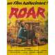 ROAR Affiche de film  - 120x160 cm. - 1981 - Tippi Hedren, Noel Marshall