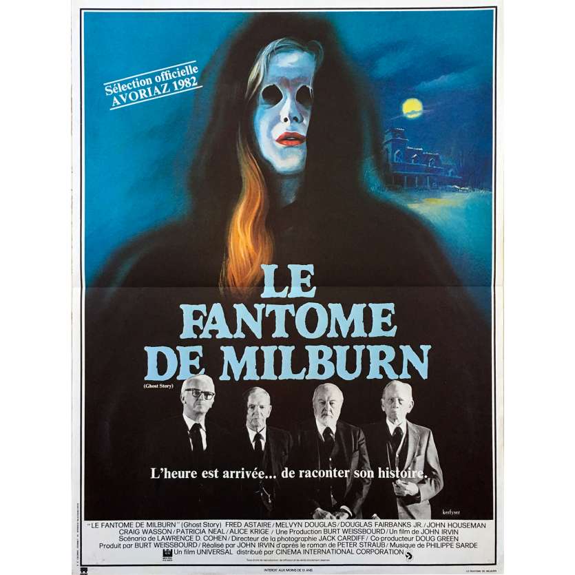 LE FANTOME DE MILBURN Affiche de film - 40x60 cm. - 1981 - Fred Astaire, John Irvin