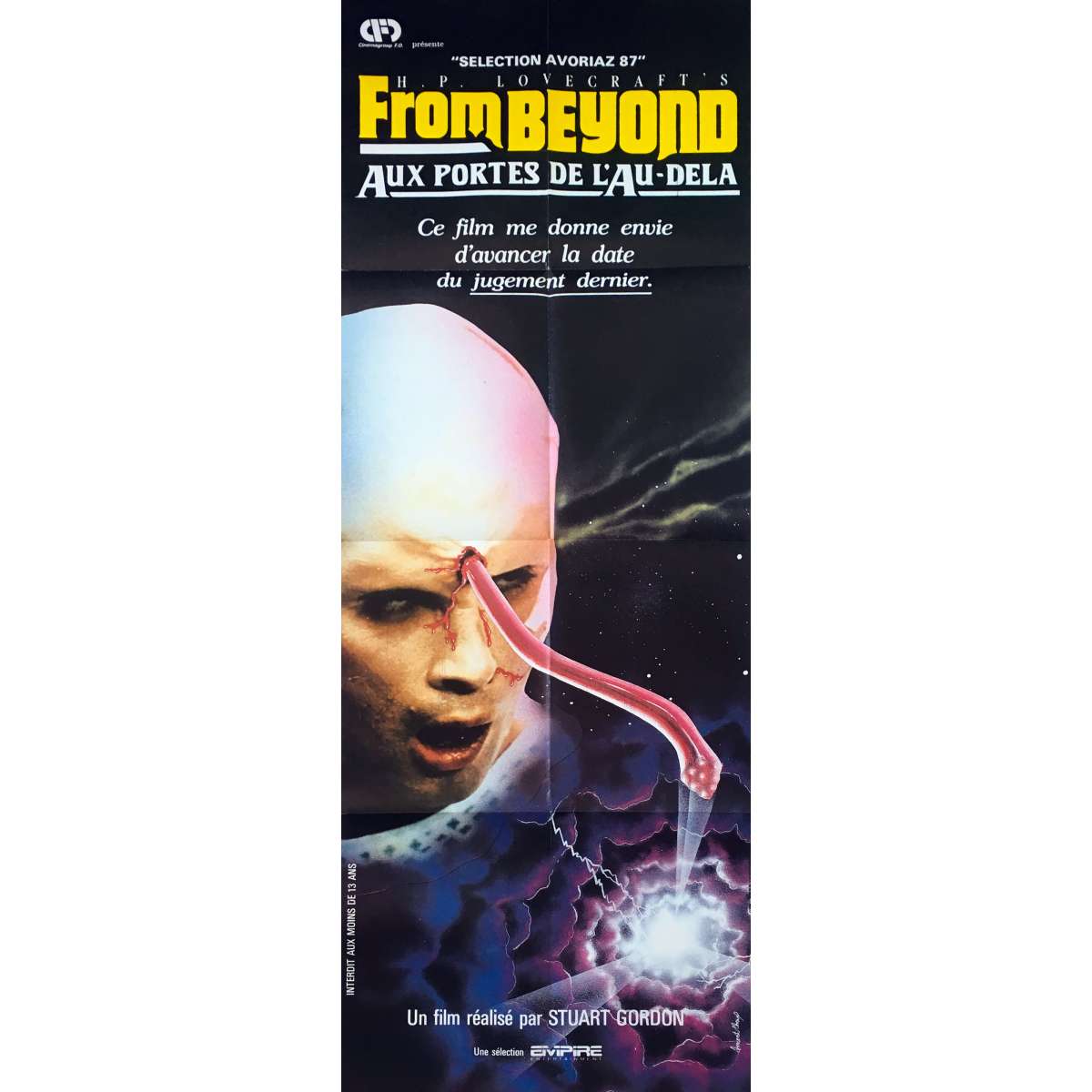 From Beyond Aux Portes De L'au-delà Streaming Affiche de FROM BEYOND AUX PORTES DE L'AU DELA / FROM BEYOND