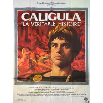 CALIGULA LA VERITABLE HISTOIRE Affiche de film - 120x160 cm. - 1983 - Laura Gemser, Joe D'Amato