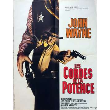 LES CORDES DE LA POTENCE Affiche de film - 60x80 cm. - 1973 - John Wayne, Andrew V. McLaglen