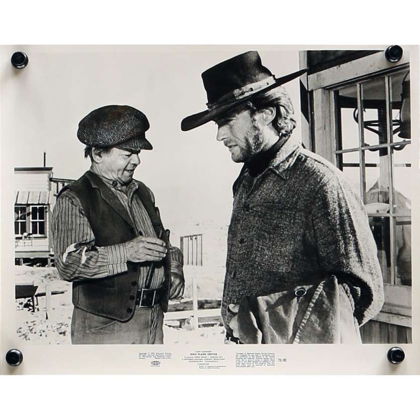 L'HOMME DES HAUTES PLAINES Photo de presse N08 - 20x25 cm. - 1973 - Clint Eastwood, Clint Eastwood