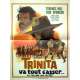 BOOT HILL French Movie Poster R80 15x23 Terence Hill, Bud Spencer Trinita