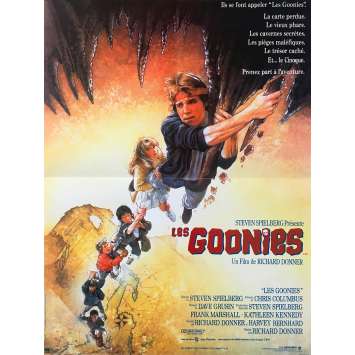 LES GOONIES Affiche de film - 40x60 cm. - 1985 - Sean Astin, Richard Donner