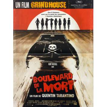 BOULEVARD DE LA MORT Affiche de film - 40x60 cm. - 2007 - Kurt Russel, Quentin Tarantino