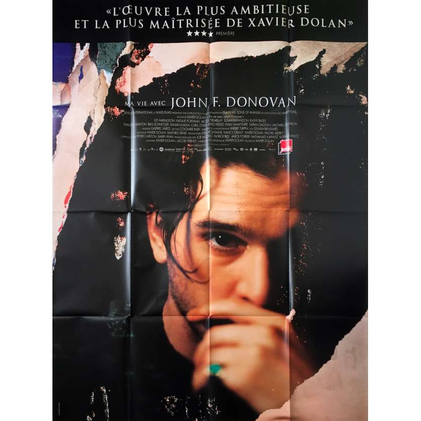 THE DEATH AND LIFE OF JOHN F. DONOVAN Original Movie Poster - 47x63 in. - 2018 - Xavier Dolan, Kit Harington