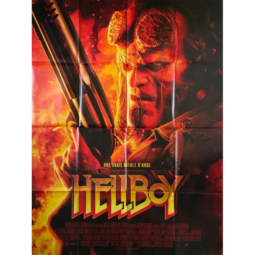 HELLBOY Affiche de film - 120x160 cm. - 2019 - David Harbour, Neil Marshall