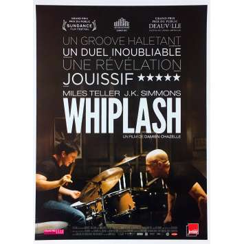 WHIPLASH Original Movie Poster - 15x21 in. - 2015 - Damien Chazelle, Miles Teller