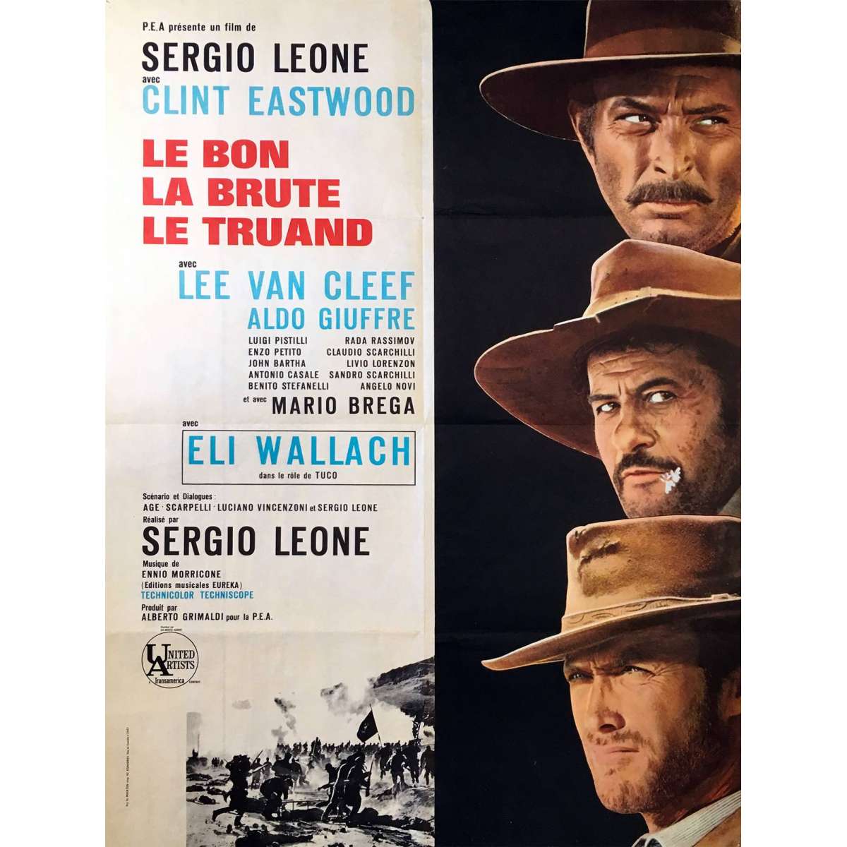 Affiches Le Bon Le Nasty Et Le Mauvais Clint Eastwood Sergio Leone Affiche #8