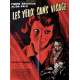 LES YEUX SANS VISAGE Affiche de film 1960 Eyes Without a Face Movie Poster
