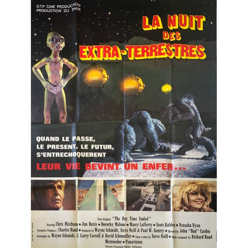 LA NUIT DES EXTRA-TERRESTRES Affiche de film - 120x160 cm. - 1979 - Jim Davis, John Cardos