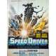 SPEED DRIVER Original Movie Poster  - 47x63 in. - 1980 - Stelvio Massi, Senta Berger