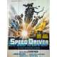 SPEED DRIVER Original Movie Poster - 47x63 in. - 1980 - Stelvio Massi, Senta Berger