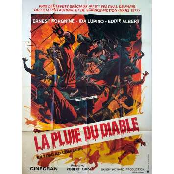 THE DEVIL'S RAIN Original Movie Poster - 47x63 in. - 1975 - Robert Fuest, Ernest Borgnine