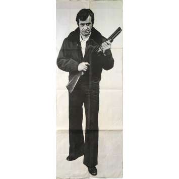 HUNTER WILL GET YOU Original Movie Poster - 23x63 in. - 1976 - Philippe Labro, Jean-Paul Belmondo HUNTER WILL GET YOU Original Movie Poster - 23x63 in. - 1976 - Philippe Labro, Jean-Paul Belmondo