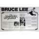 LA FUREUR DE VAINCRE Synopsis 4p - 21x30 cm. - 1972 - Bruce Lee, Wei Lo