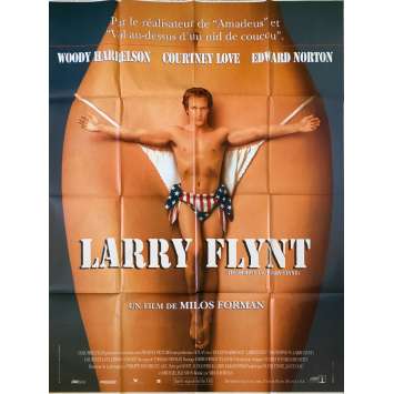 THE PEOPLE VS. LARRY FLINT Original Movie Poster - 47x63 in. - 1996 - Milos Forman, Woody Harrelson THE PEOPLE VS. LARRY FLINT Original Movie Poster - 47x63 in. - 1996 - Milos Forman, Woody Harrelson