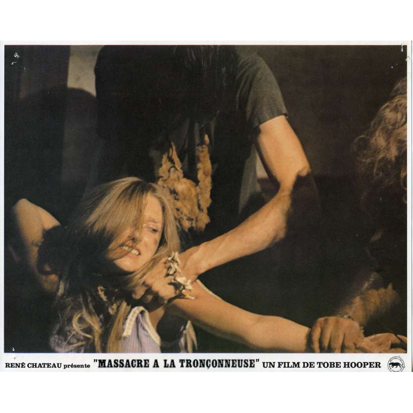 MASSACRE A LA TRONÇONNEUSE Photo de film N01 - 21x30 cm. - 1974 - Marilyn Burns, Tobe Hooper