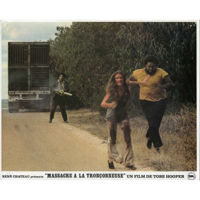THE TEXAS CHAINSAW MASSACRE Original Lobby Card N02 - 9x12 in. - 1974 - Tobe Hooper, Marilyn Burns