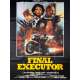 FINAL EXECUTOR Original Movie Poster  - 47x63 in. - 1984 - Romolo Guerrieri, William Mang