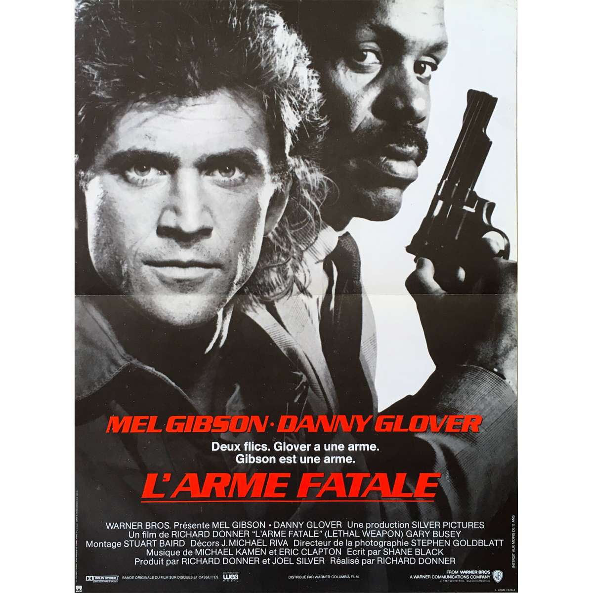 Résultat de recherche d'images pour "L'arme fatale affiche"