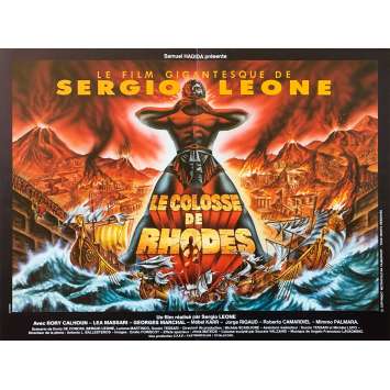 THE COLOSSUS OF RHODES Original Movie Poster - 15x21 in. - R1980 - Sergio Leone, Lea Massari THE COLOSSUS OF RHODES Original Movie Poster - 15x21 in. - R1980 - Sergio Leone, Lea Massari