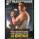 CONTRAT Affiche de film 120x60 - 1986 - Arnold Schwarzenegger, Raw Deal