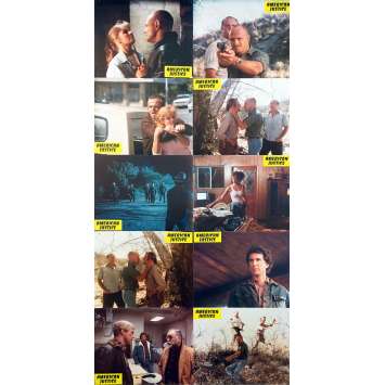 AMERICAN JUSTICE Original Lobby Cards x10 - 9x12 in. - 1992 - Gary Grillo, Jack Lucarelli